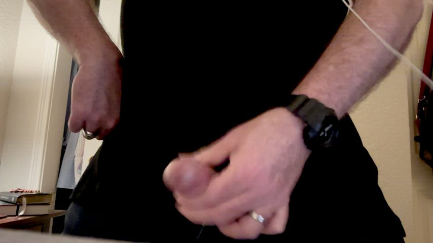 [41] Naughty Husband & Daddy Jerking Off