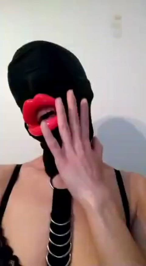 bdsm babyfrankie666 doll fetish finger in mouth mask onlyfans pornhub submissive