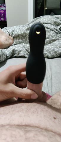 Cum Male Masturbation Masturbating Sex Toy Solo Vibrator gif