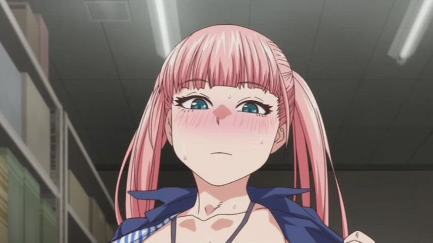 anime femdom grocery store hentai no condom small tits gif