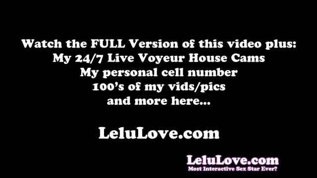 Lelu Love-POV Blowjob Cumshot In Parted Braided Hair