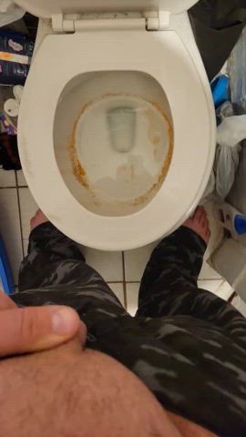 piss pee pissing peeing toilet gif
