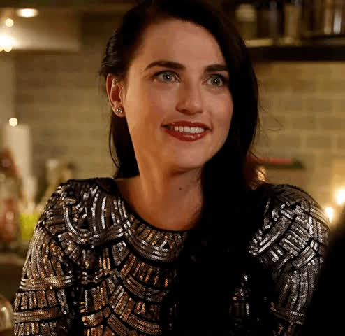 Flirting with your friends sister... [Katie McGrath]