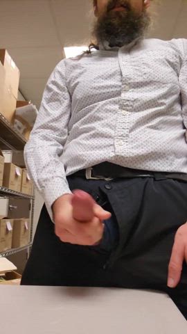 Was feeling horny at the office