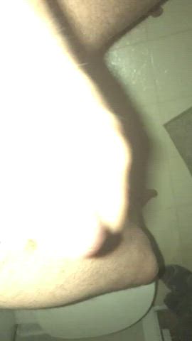 big dick cock cum cumshot daddy hairy jerk off male masturbation solo gif