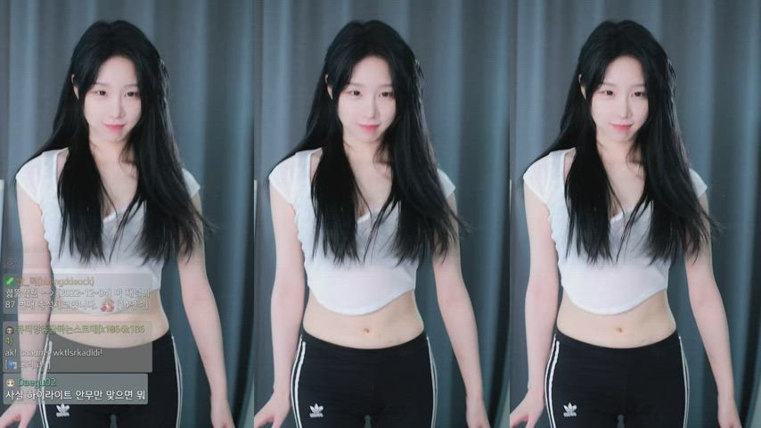 asian big tits dancing korean gif