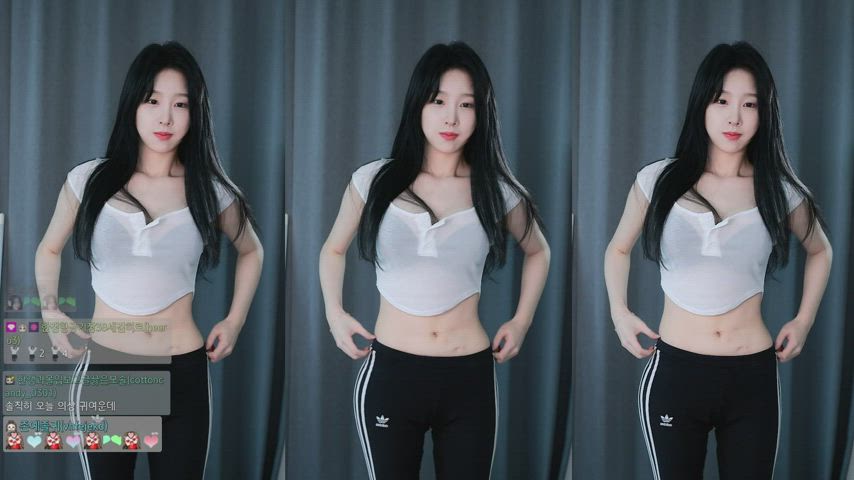 asian big tits dancing korean gif