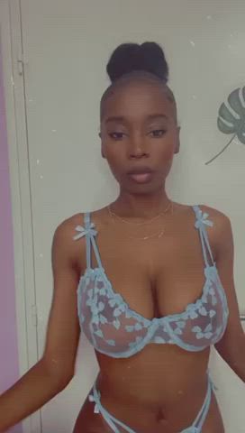 Big Tits Ebony Tits gif