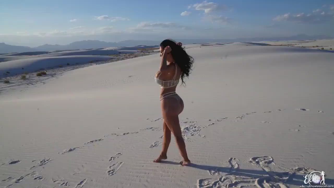 Bikini Busty Teasing gif