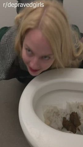 Licking A Dirty Public Bathroom