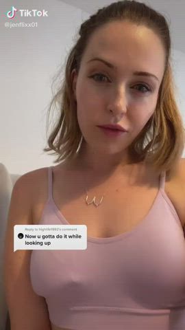 JOI TikTok Tongue Fetish Tribute gif