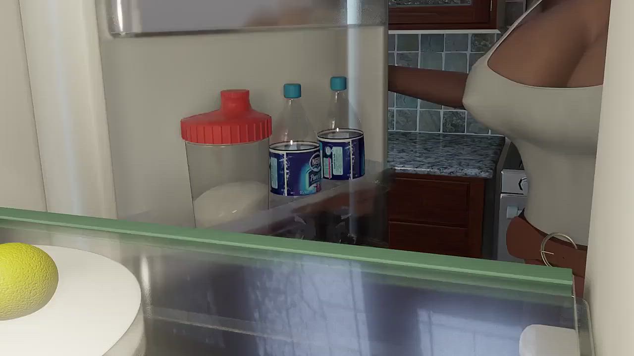 Mom secretly refills protein shake (Lition3D)