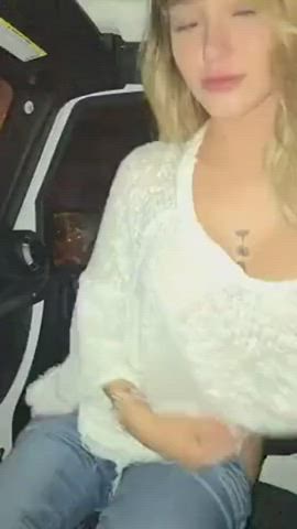 Amateur Big Ass Big Tits Blonde Blowjob Car Sex Cumshot Doggystyle Hotwife gif