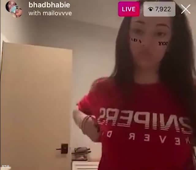 Danielle Bregoli (Bhad Bhabie) IG Live February 4th, 2020