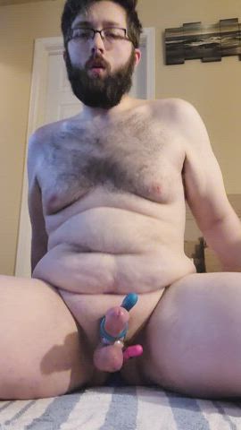 Cumshot Hands Free Slave gif