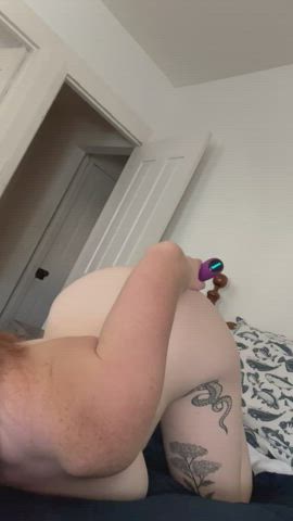 amateur big ass big tits blue eyes pale redhead tattoo vibrator gif