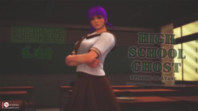 High school ghost-02-Ayane-A-preview