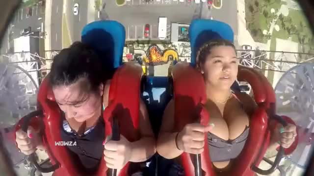 Slingshot Ride | Funny / Scared Girls Edition Compilation Part 34