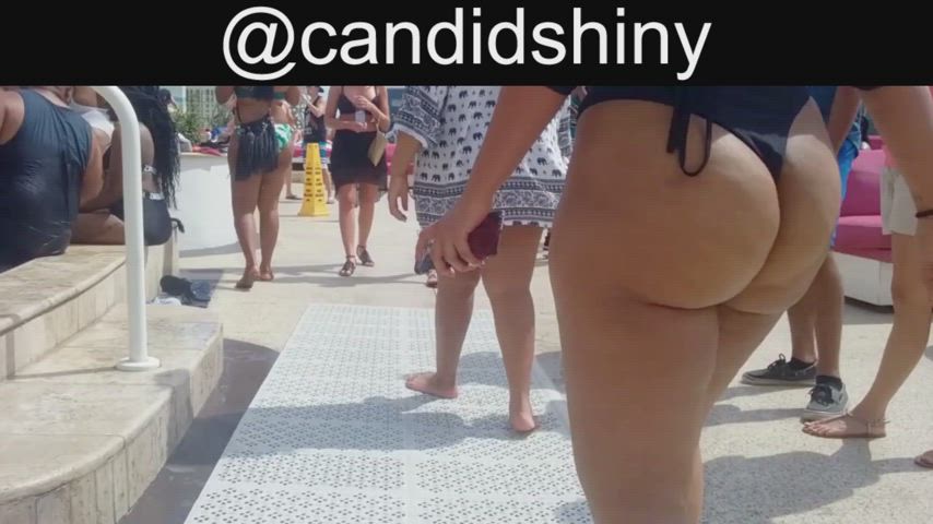 amateur ass bikini booty group party swimsuit gif