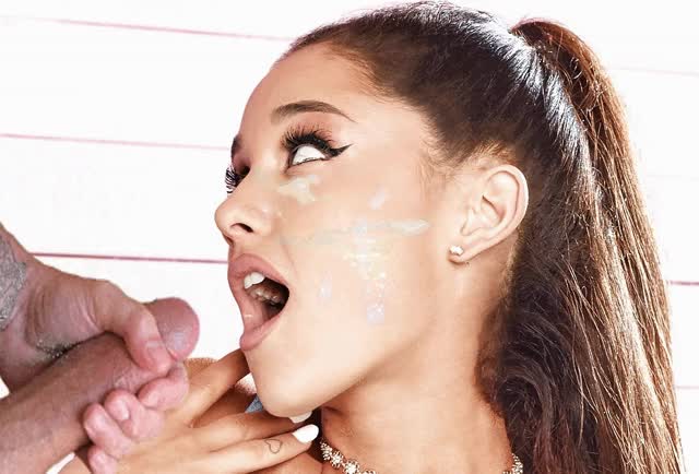 Ariana Grande Facial gif