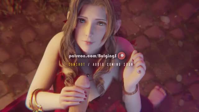 Teaser Aerith handjob facial