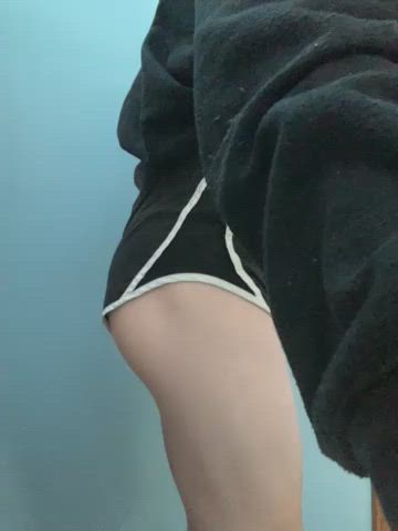 ass booty femboy panties shorts trans trans woman femboys gif