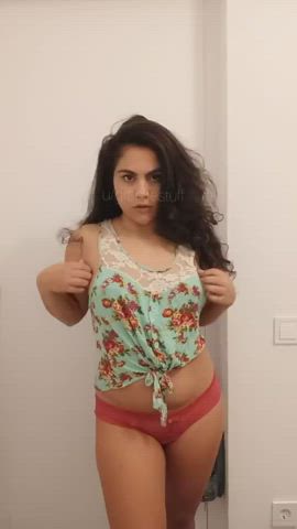 Cute Latina Tits gif