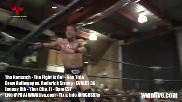 Drew Galloway vs. Roderick Strong - Full Match From EVOLVE 35