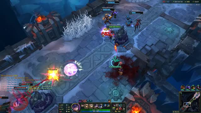 League Penta with Fiora ARAM