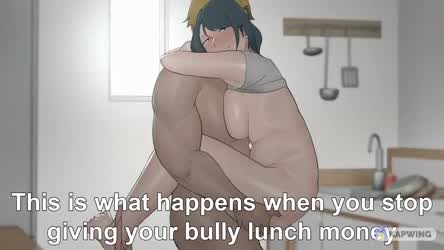 Caption Cheating Hentai Mom gif