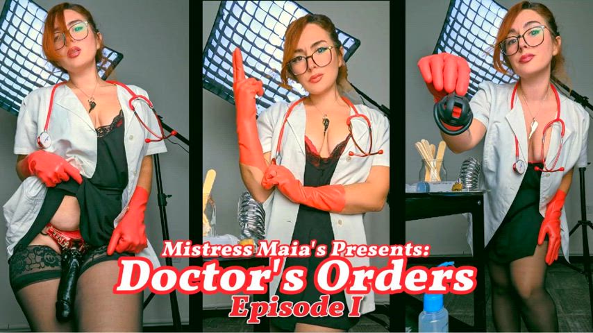 chastity doctor goddess humiliation latex latex gloves mistress pegging sph r/sph