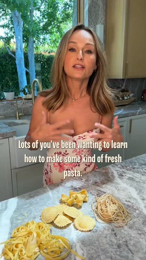 cleavage giada de laurentiis sexy gif