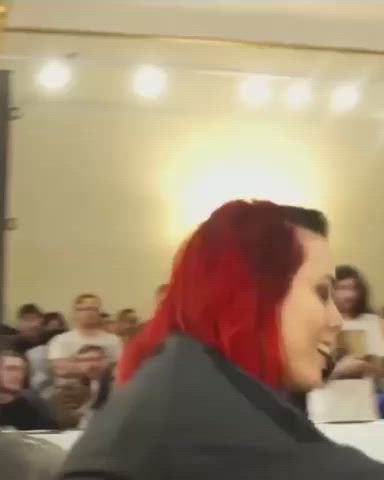 ass babe big ass booty redhead thick thighs wrestling gif