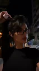 Ass Brunette Glasses gif