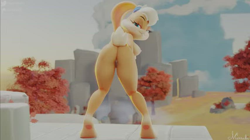 Animation Ass Big Ass Shaking Thick gif