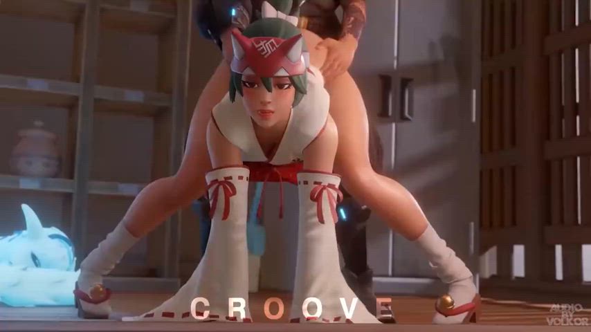 asian ass boobs nsfw overwatch pussy sex tits gif