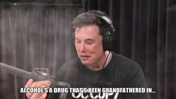 ALCOHOL - ELON MUSK