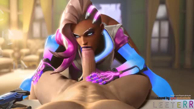 Sombra sucking dick (leeteRR, Audiodude)