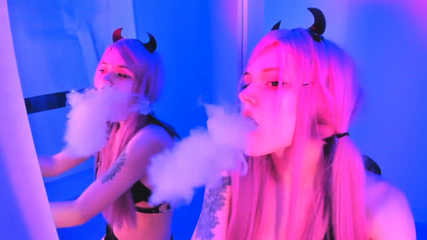 ahegao camgirl dance latex long tongue onlyfans pmv succubus tongue tongue fetish