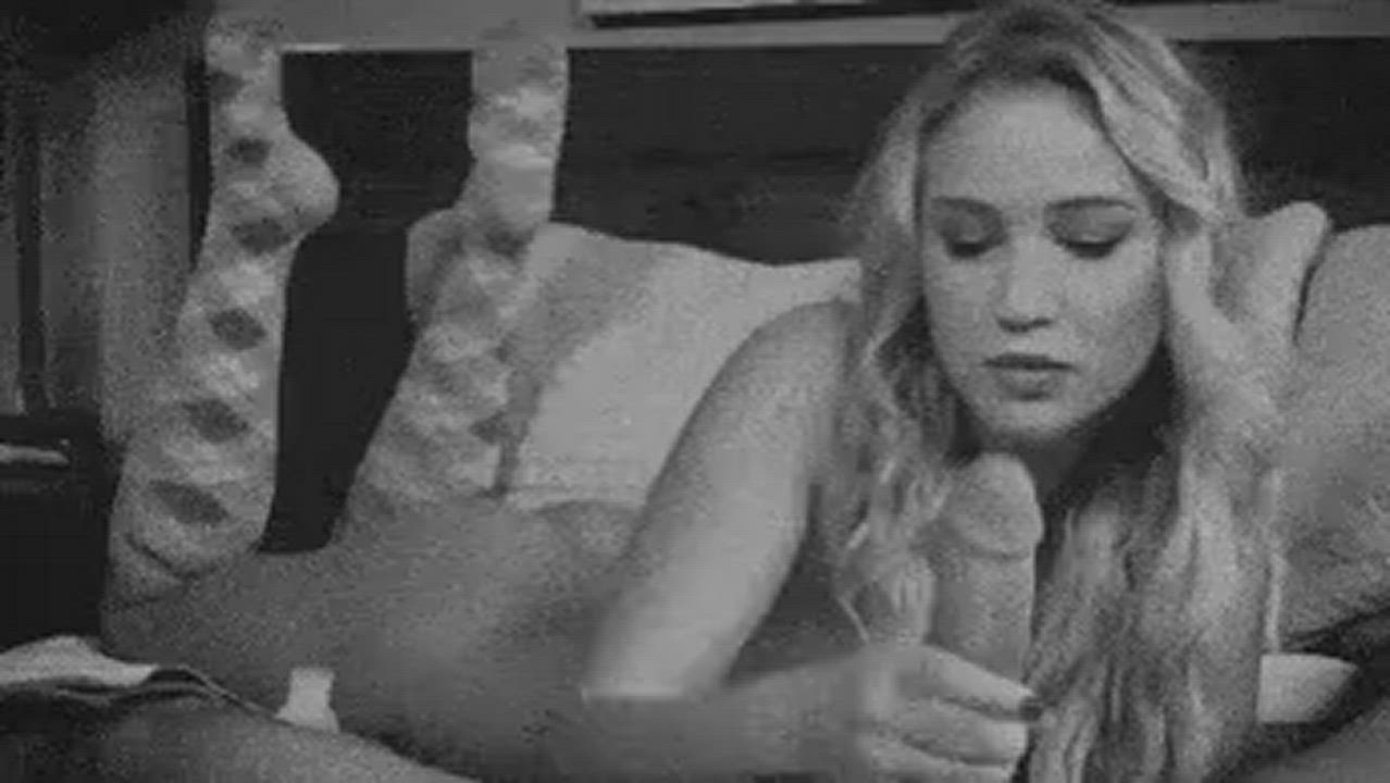 Ass Big Dick Celebrity Fake Handjob Jennifer Lawrence gif