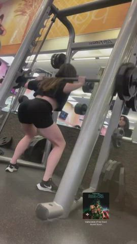 Ass Spandex Workout gif