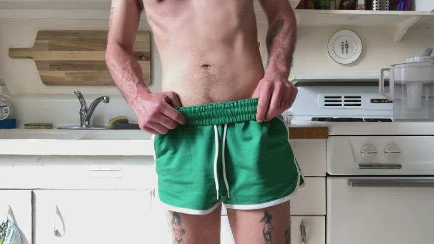Like my new shorts?