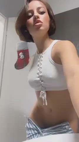 amateur ass big ass big tits blowjob boobs nsfw onlyfans petite teen gif