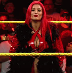 Eva Marie Fitness Redhead gif