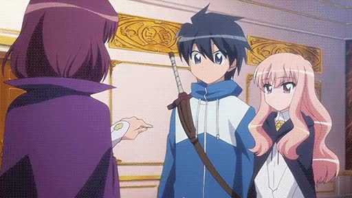 Zero no Tsukaima - Saito kiss Henrietta