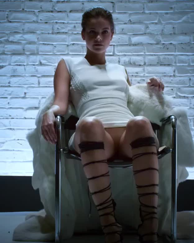 Barbara Palvin Recreates Sharon Stone's Iconic 'Basic Instinct' Scene for Love Magazine