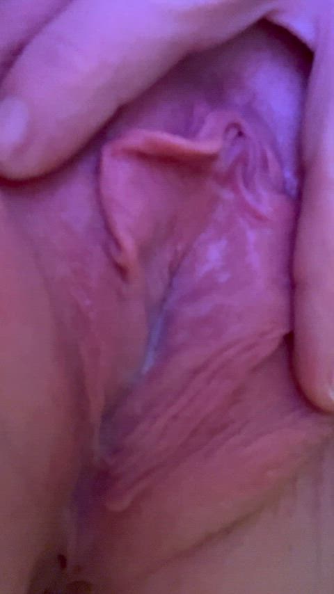 bbw creampie creamy cum homemade pov pussy wet wet pussy wet and messy gif