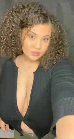 Big Tits Boobs Chubby Huge Tits Saggy Tits Smile Tits gif