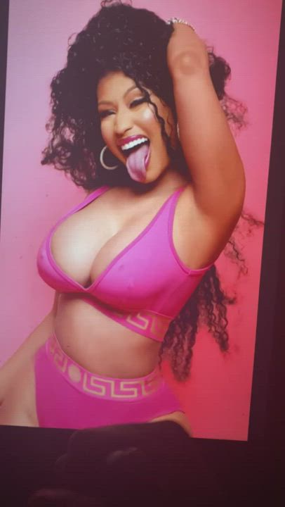 BBC Cum Nicki Minaj Tribute gif