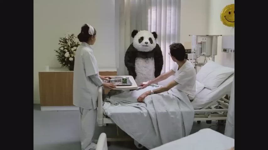 Panda's are dark!!! (sound on)